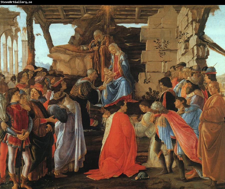Sandro Botticelli The Adoration of the Magi